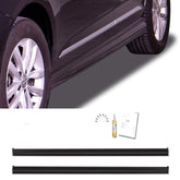 Volkswagen Caddy 2020 On - Side Skirt Splitters "Edition" - In Gloss Black